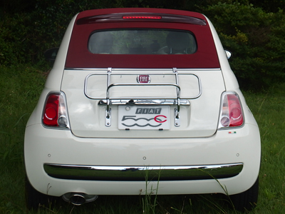 fiat500リアビュー